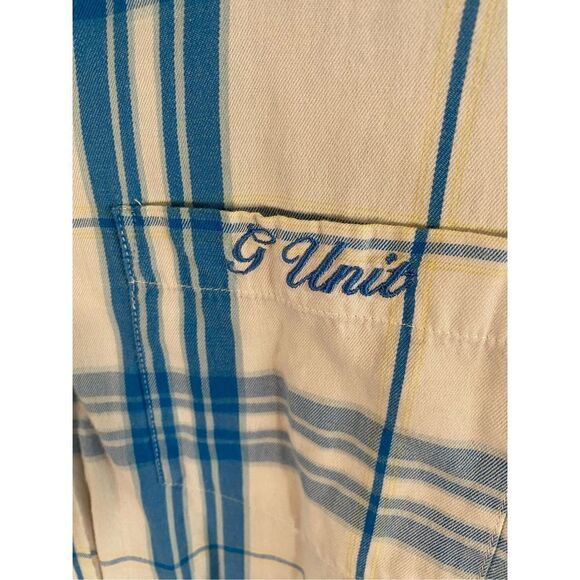 G-Unit Heavy Hitters Plaid Button Up Shirt - Picture 3 of 6